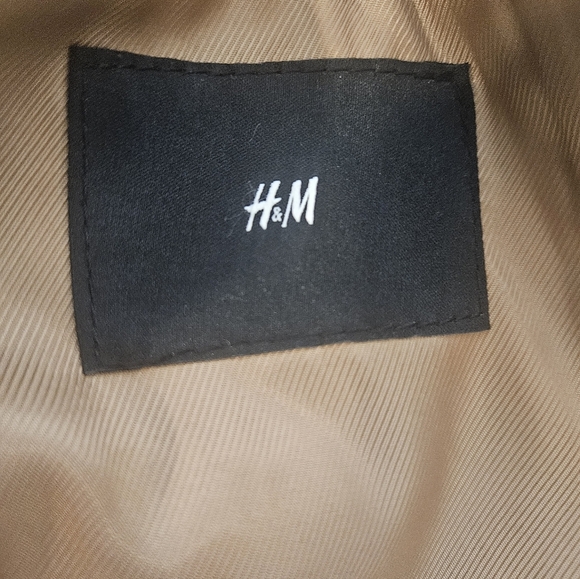🤎 H&M Wool Blend Camel Coat – Size S - Picture 3 of 16